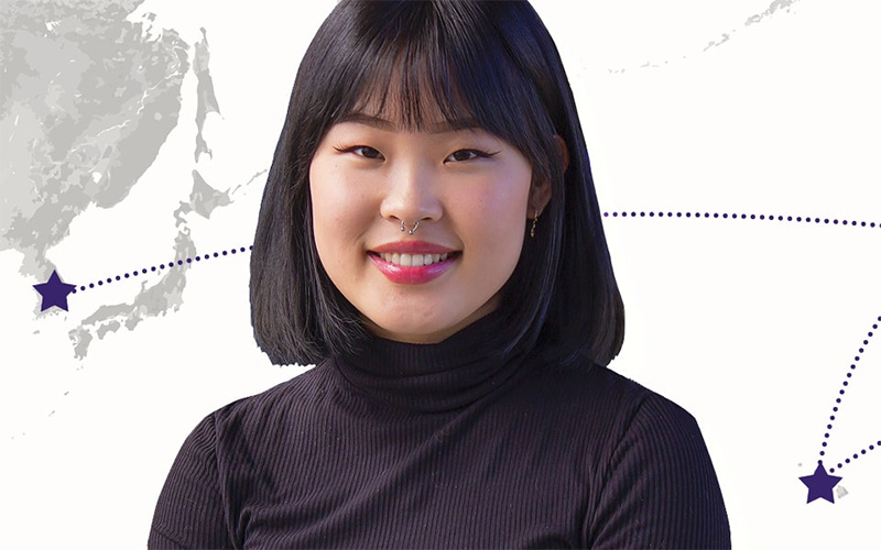 UW Tacoma senior Seonwha Pak