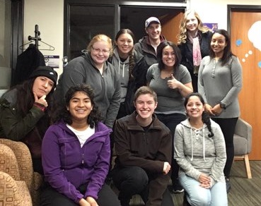 The Winter 2017 BreakAway participants smiling in a group photo.