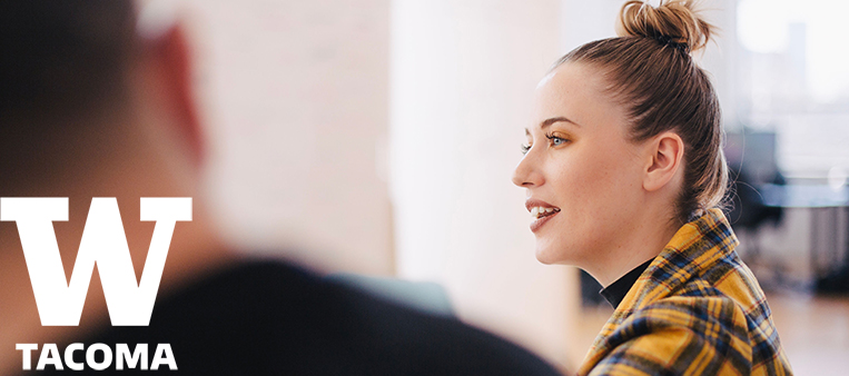 Woman in meeting with Human Resources Manager