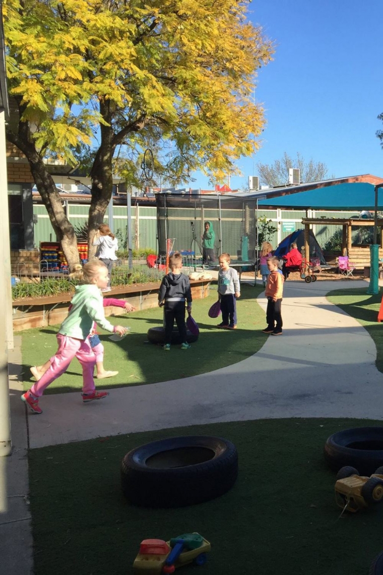 Photo of children playing on playground