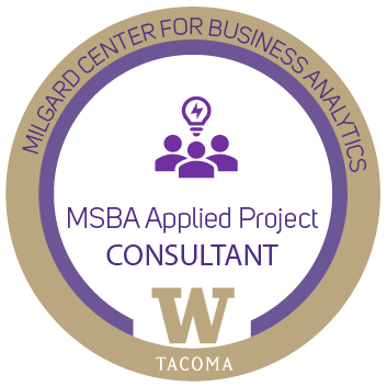 MSBA Applied project consultant