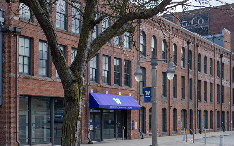 Cherry Parkes building on UW Tacoma campus