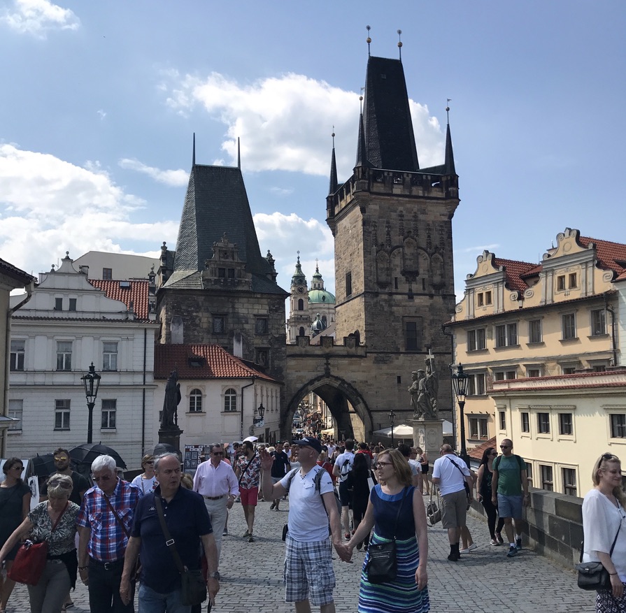 Charles bridge in Prague, Czech Republic