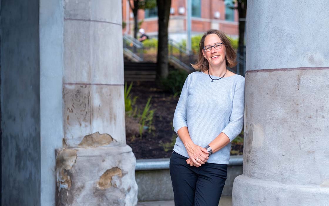 UW Tacoma staffer Annemarie Martin.