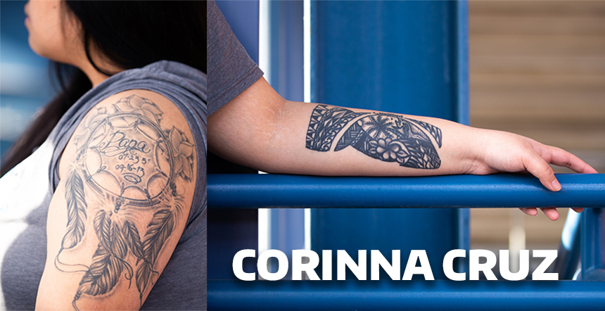 Corinna Cruz's tattoos