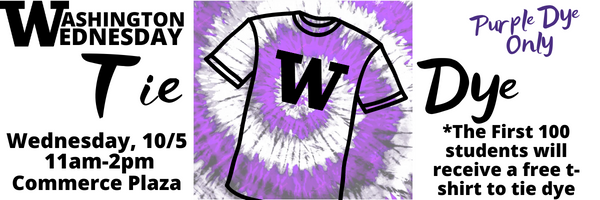 Washington Wednesday Tie Dye October 5