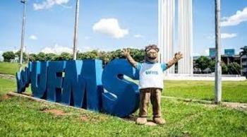 Capybara, mascot of the Federal University of Mato Grosso do Sul