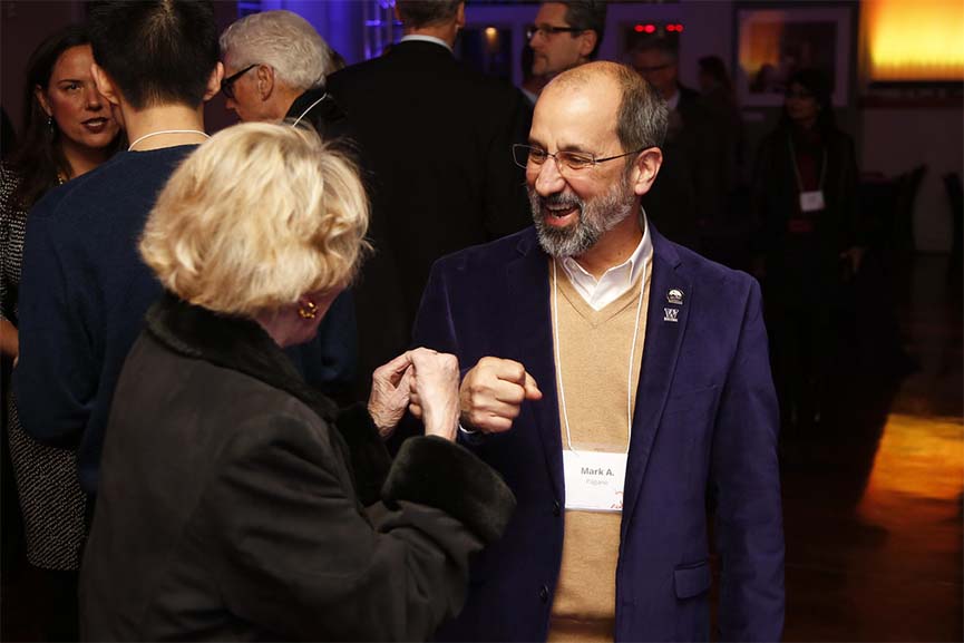 UW Tacoma Chancellor Mark Pagano at kick-off event for Campaign for UW Tacoma.