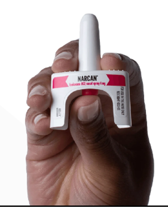 Photo of NARCAN spray