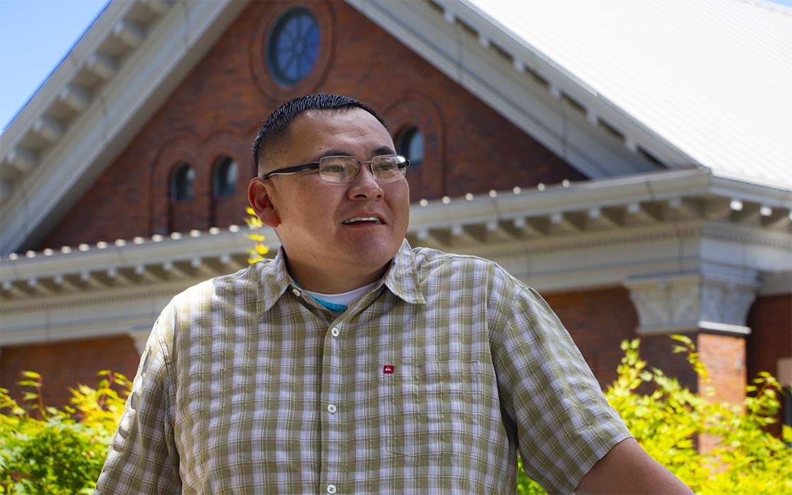 Leander Yazzie, '18, Doctor of Educational Leadership (Ed.D.)