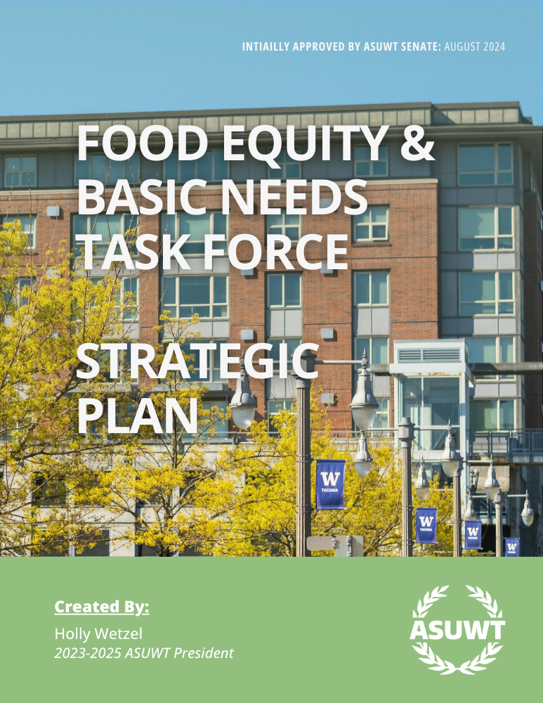 Food Equity and Basic Needs Strategic Plan