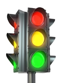 Image of a stoplight