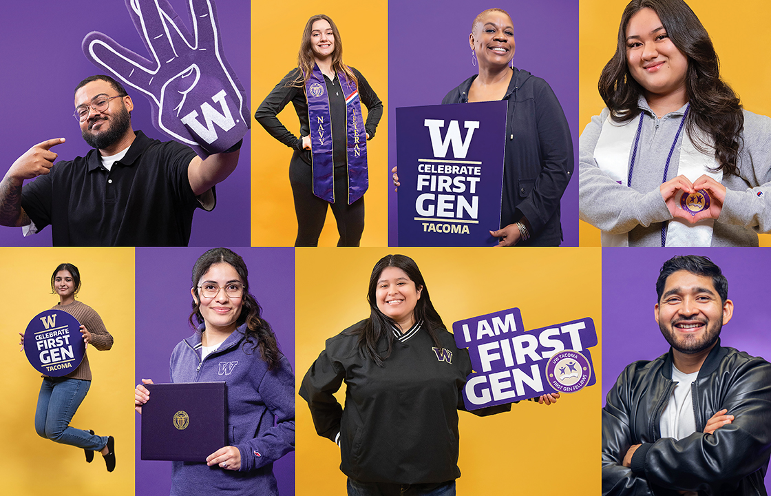 Grid of student and faculty photos