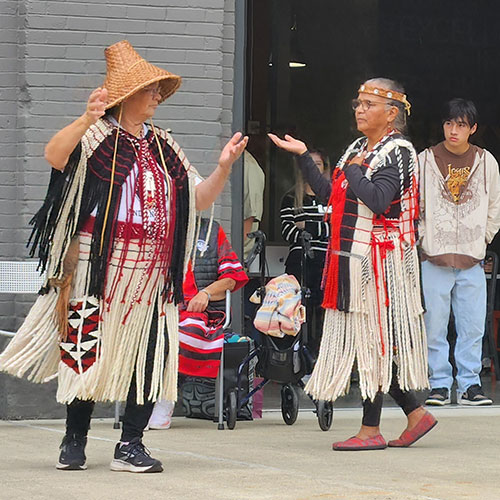 Indigenous dancers