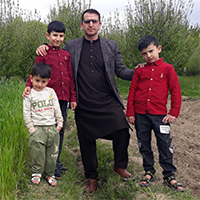 Abdul Hai Shakoori Family photo