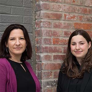 Drs. Vanessa de Vertisch Woodside and Rachel Hershberg