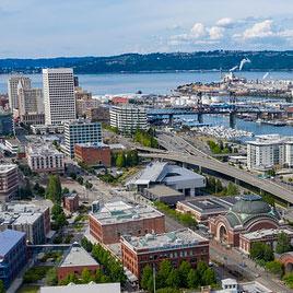 View of downtown Tacoma