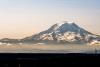 Mt. Rainer skyline at sunrise