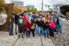 Group of Asian American and Pacific Islander students smiling 