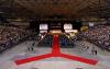 An overall view of the interior of the Tacoma Dome, setting for the 2024 UW Tacoma Commencement.